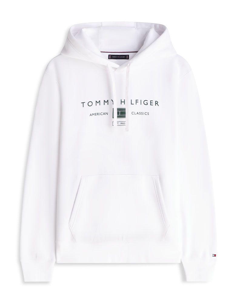 TOMMY HILFIGER Hoodie mit TH-Logoprint