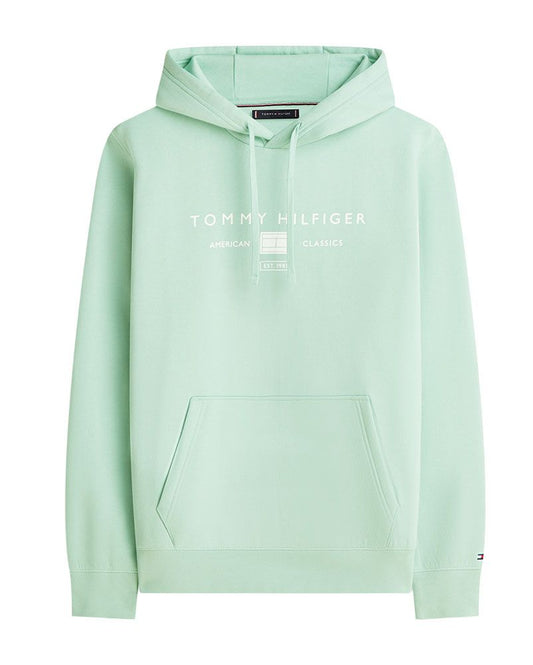 TOMMY HILFIGER Hoodie mit TH-Logoprint