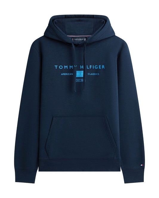 TOMMY HILFIGER Hoodie mit TH-Logoprint