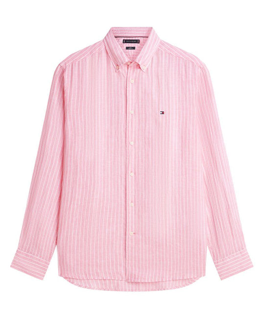 TOMMY HILFIGER Leinenhemd mit Bengal-Streifen