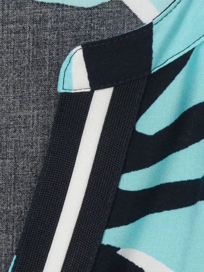 VIA APPIA Kleid V-Ausschnitt 3/4 Arm