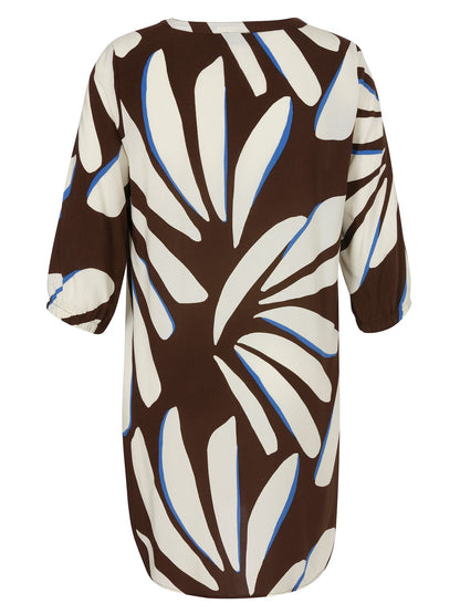 Kleid V-Ausschnitt 3/4 Arm