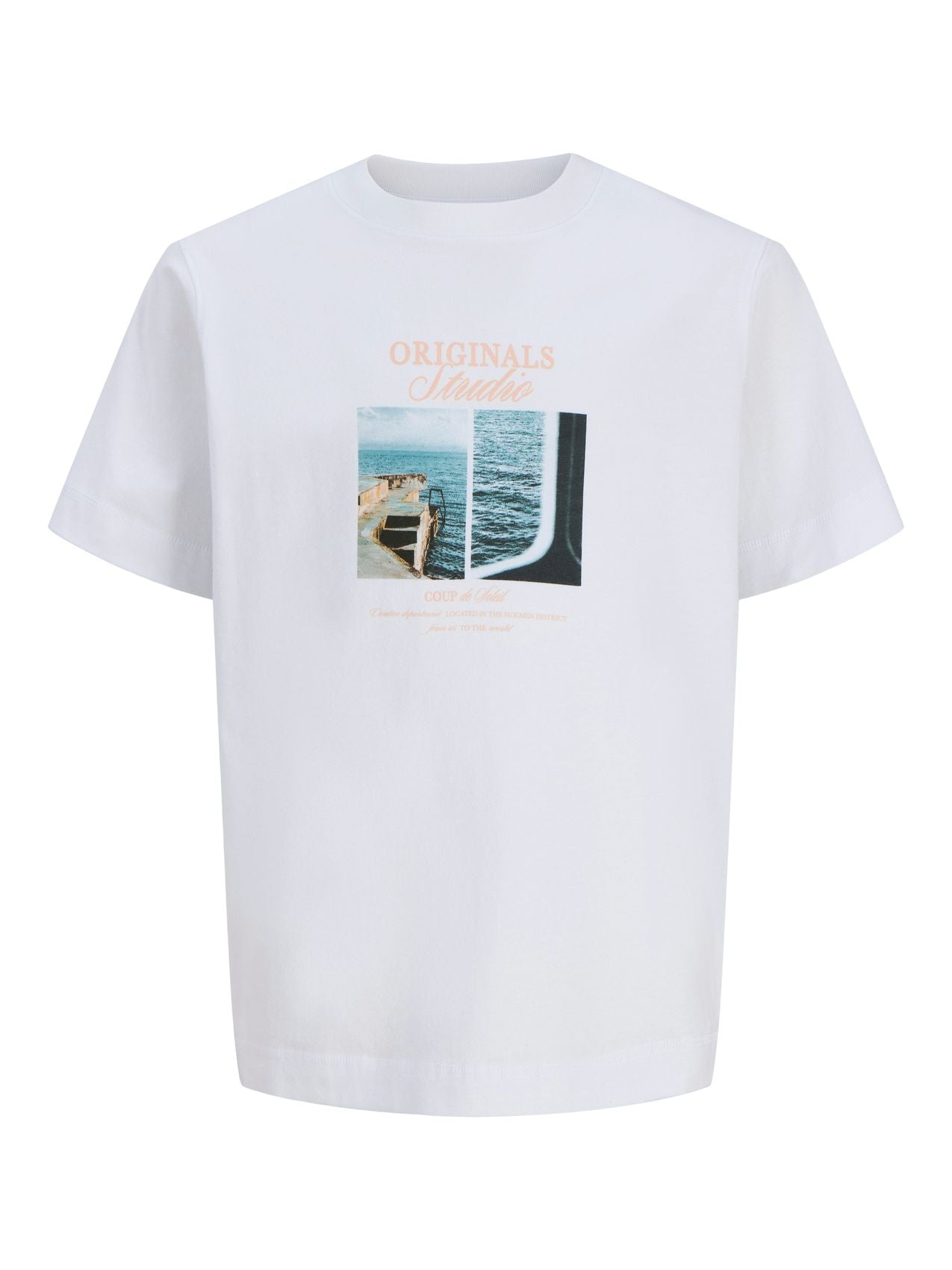 JACK & JONES JORNORREBRO PHOTO TEE SS CREW NECK JNR