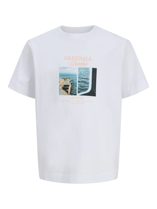 JACK & JONES JORNORREBRO PHOTO TEE SS CREW NECK JNR