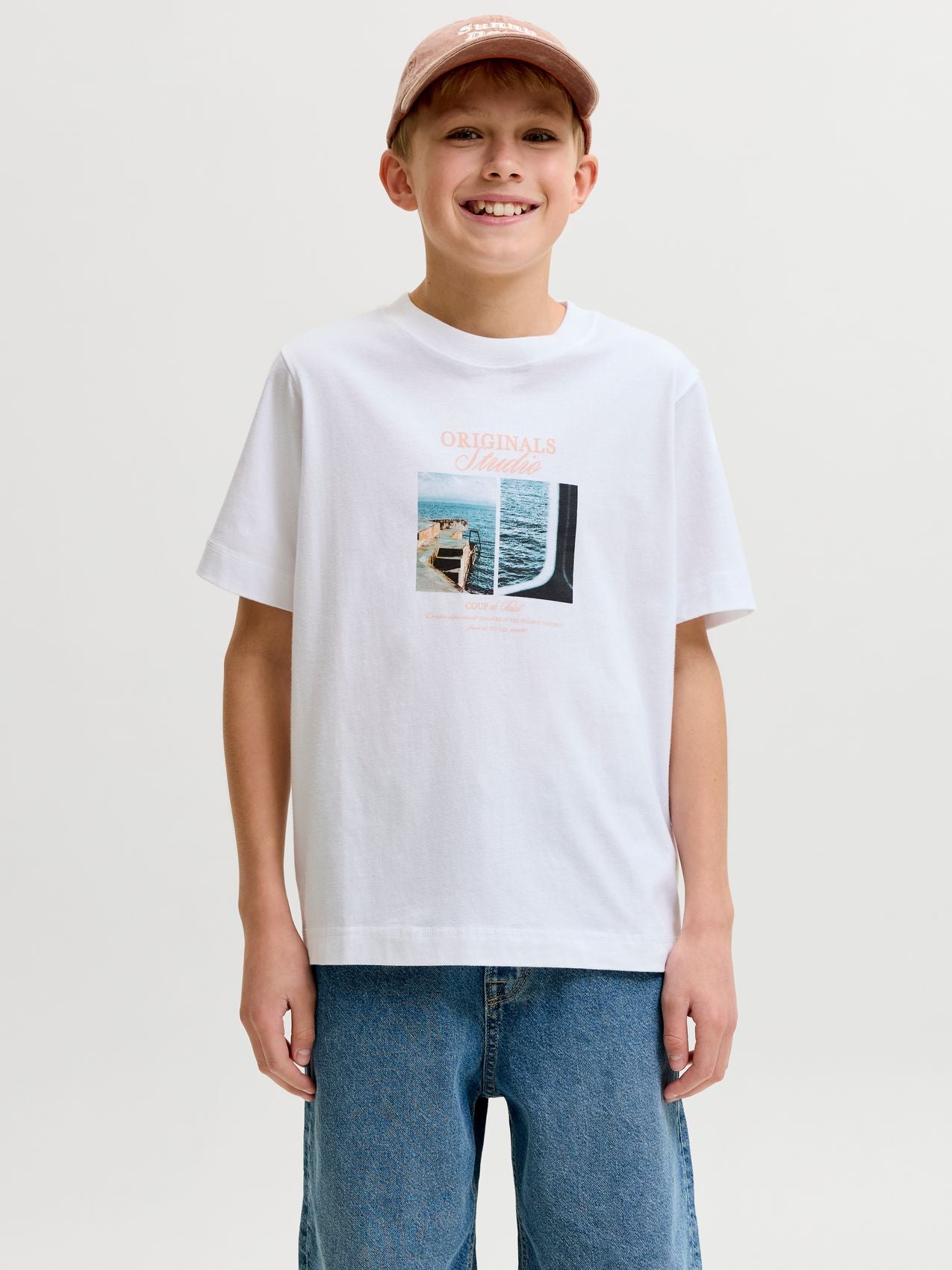 JACK & JONES JORNORREBRO PHOTO TEE SS CREW NECK JNR