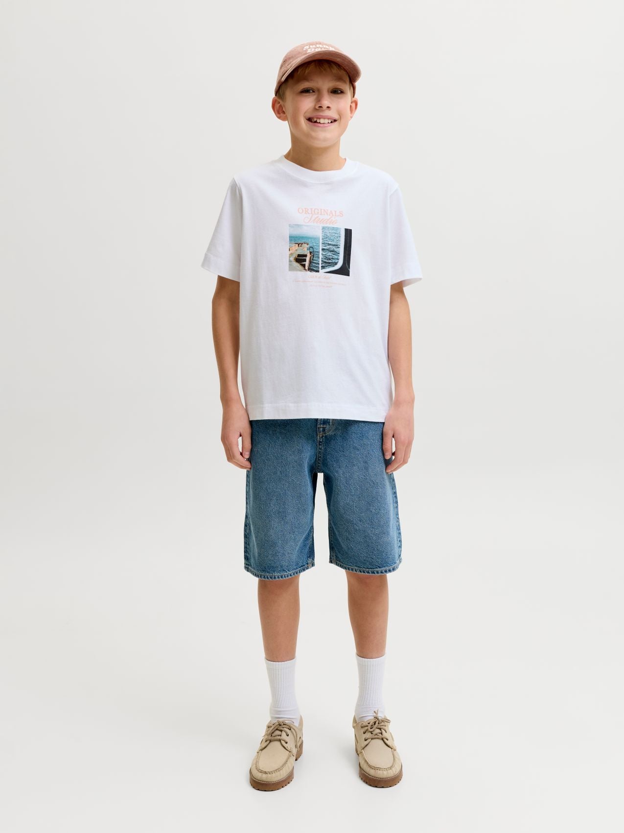 JACK & JONES JORNORREBRO PHOTO TEE SS CREW NECK JNR