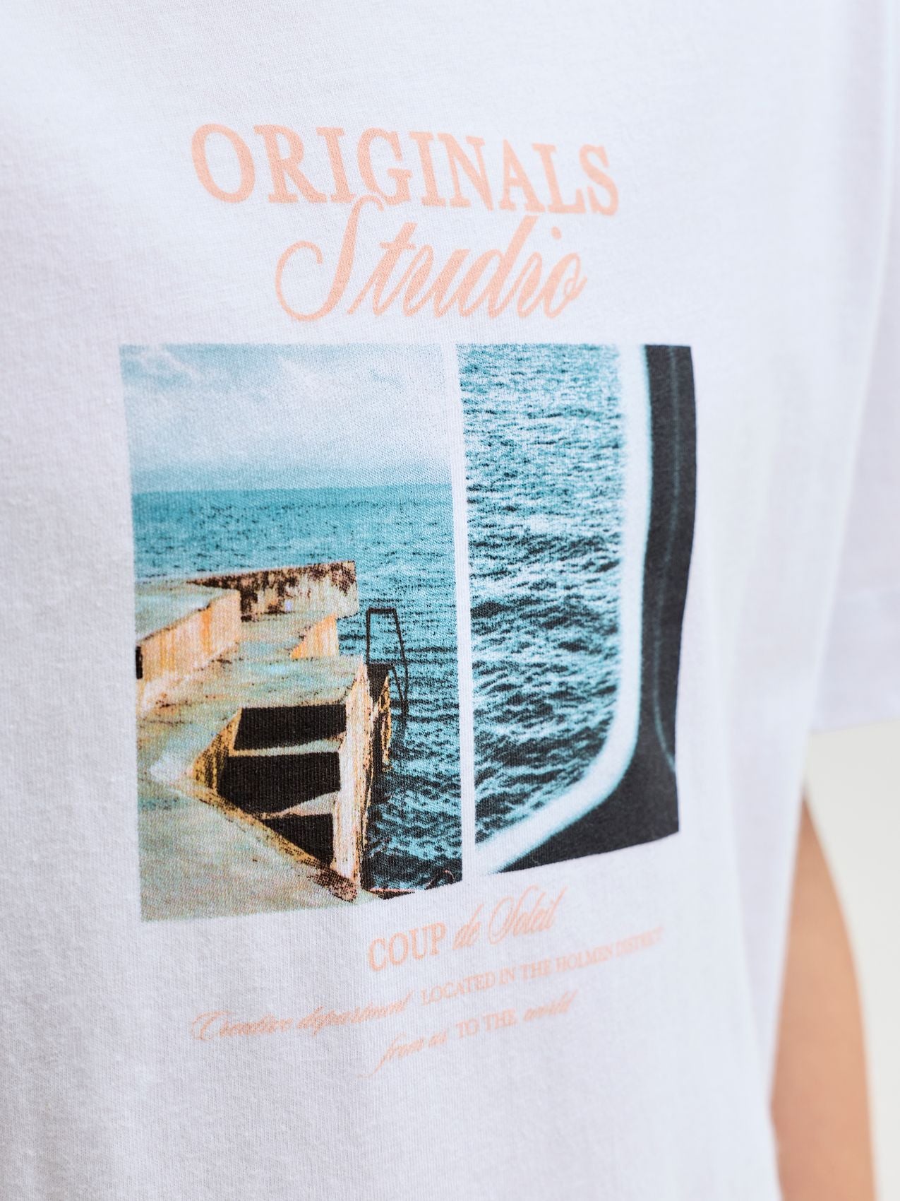 JACK & JONES JORNORREBRO PHOTO TEE SS CREW NECK JNR