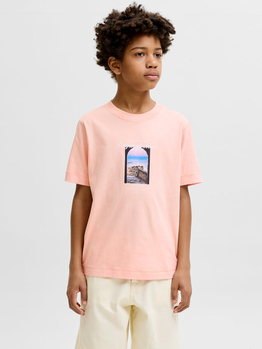 JACK & JONES JORNORREBRO PHOTO TEE SS CREW NECK JNR