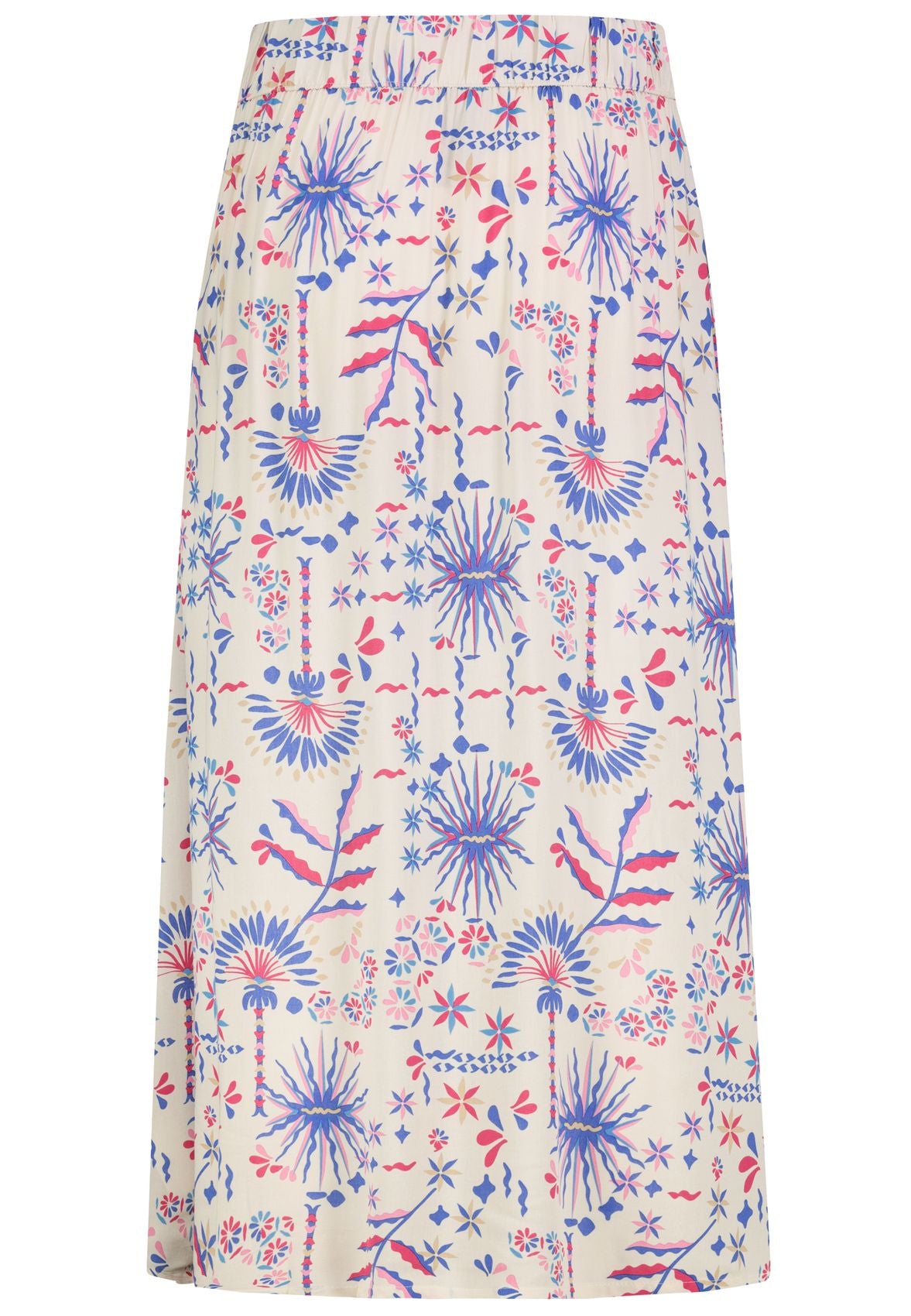 SUBLEVEL Damen, Rock, ethno: nude beige-blue