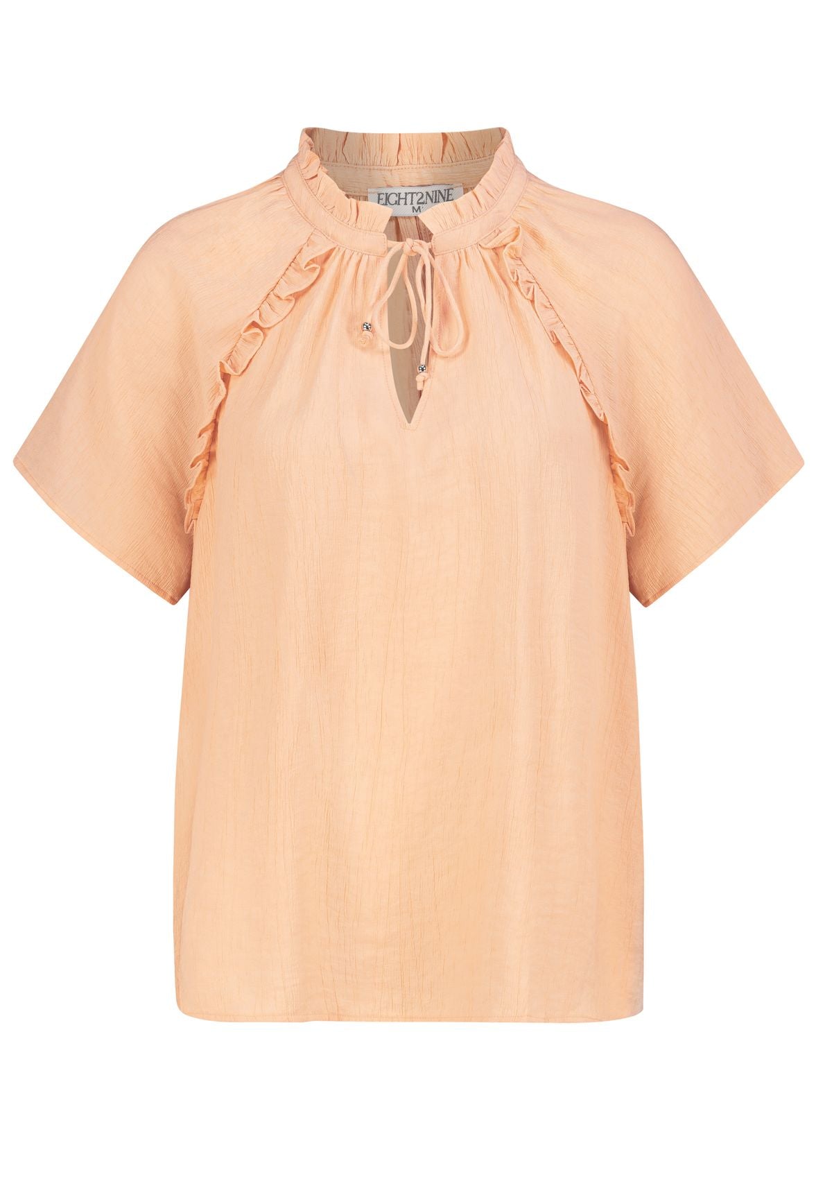 SUBLEVEL Leichte Kurzarm-Bluse