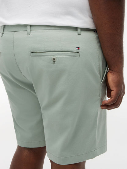 TOMMY HILFIGER Plus Denton Twill Slim 9.5" Inseam Shorts