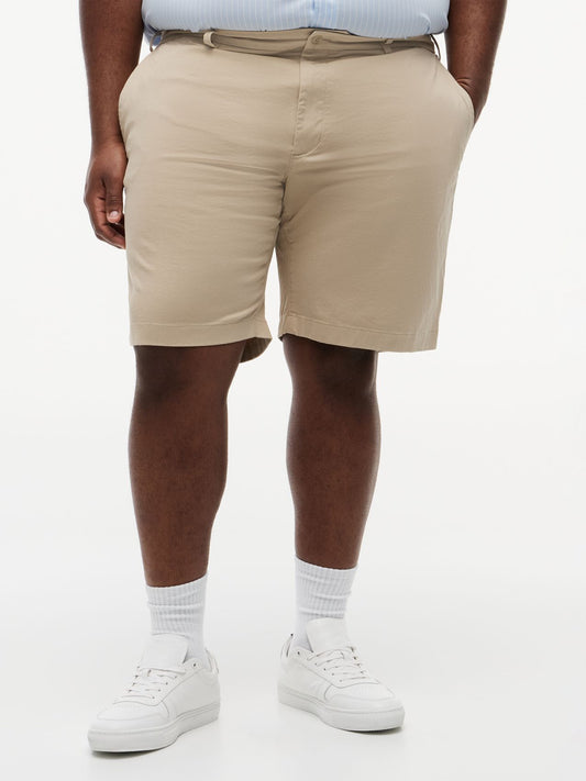 TOMMY HILFIGER Plus Denton Twill Slim 9.5" Inseam Shorts NI