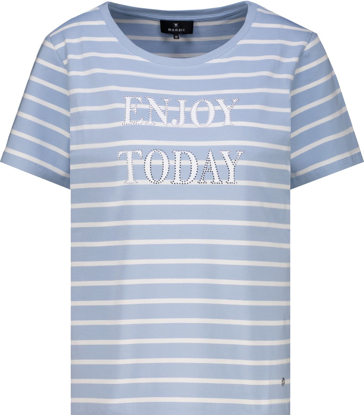 MONARI T-Shirt, sea side ringel