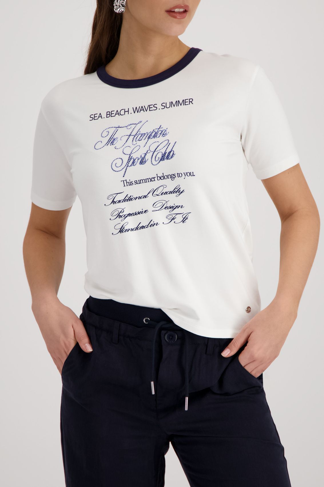 MONARI T-Shirt, marine