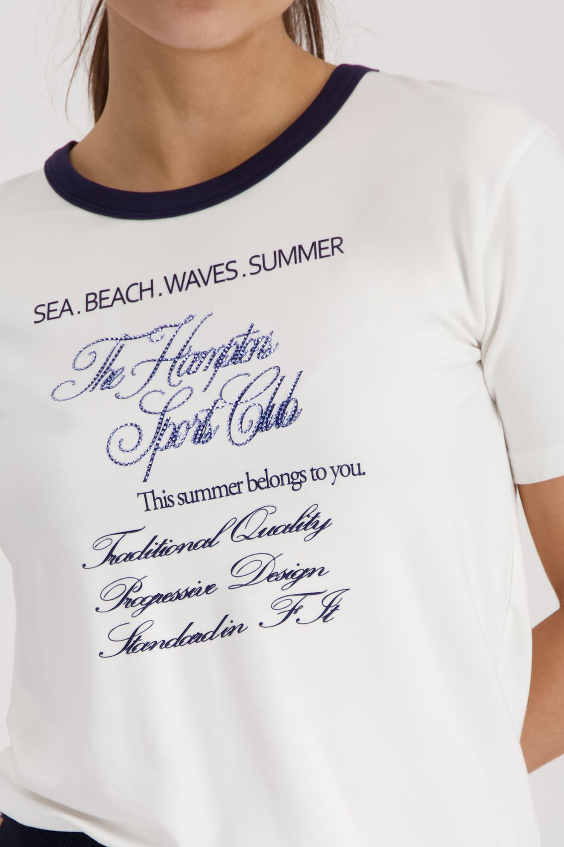 MONARI T-Shirt, marine