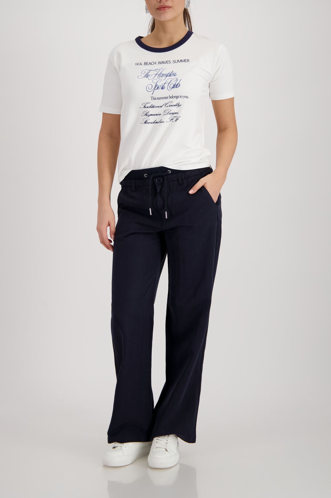 MONARI T-Shirt, marine
