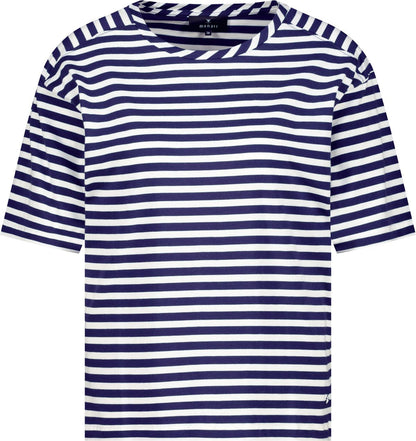 MONARI T-Shirt, marine ringel