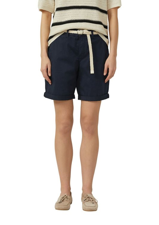 S.OLIVER Shorts mit geflochtenem Gürtel
