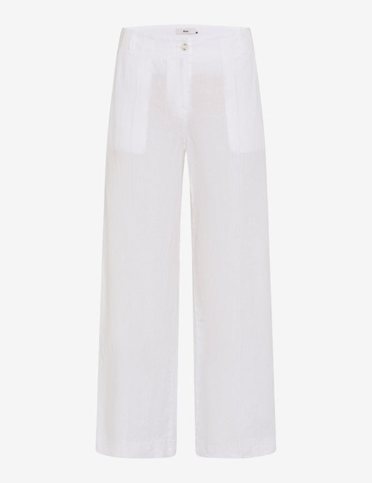 BRAX Wide Leg Leinen-Culotte "Style Maine S" 18