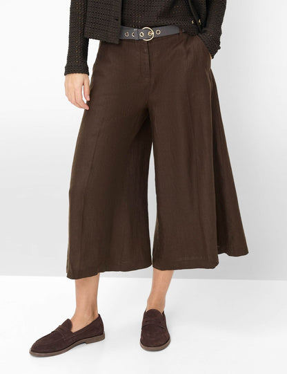 BRAX Leinen-Hosenrock "Style Melli S"