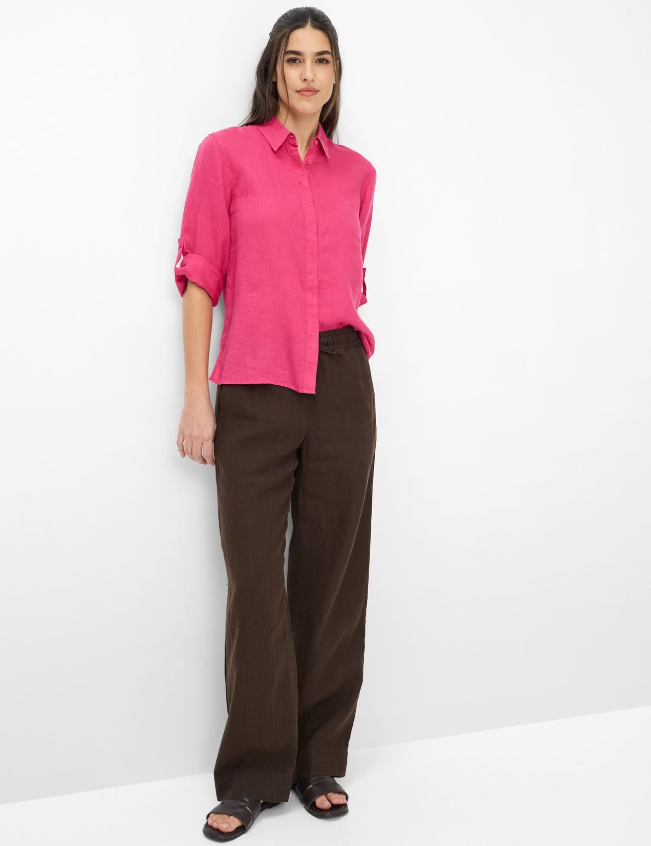 BRAX Damenbluse aus reinem Leinen "Style Vicki"