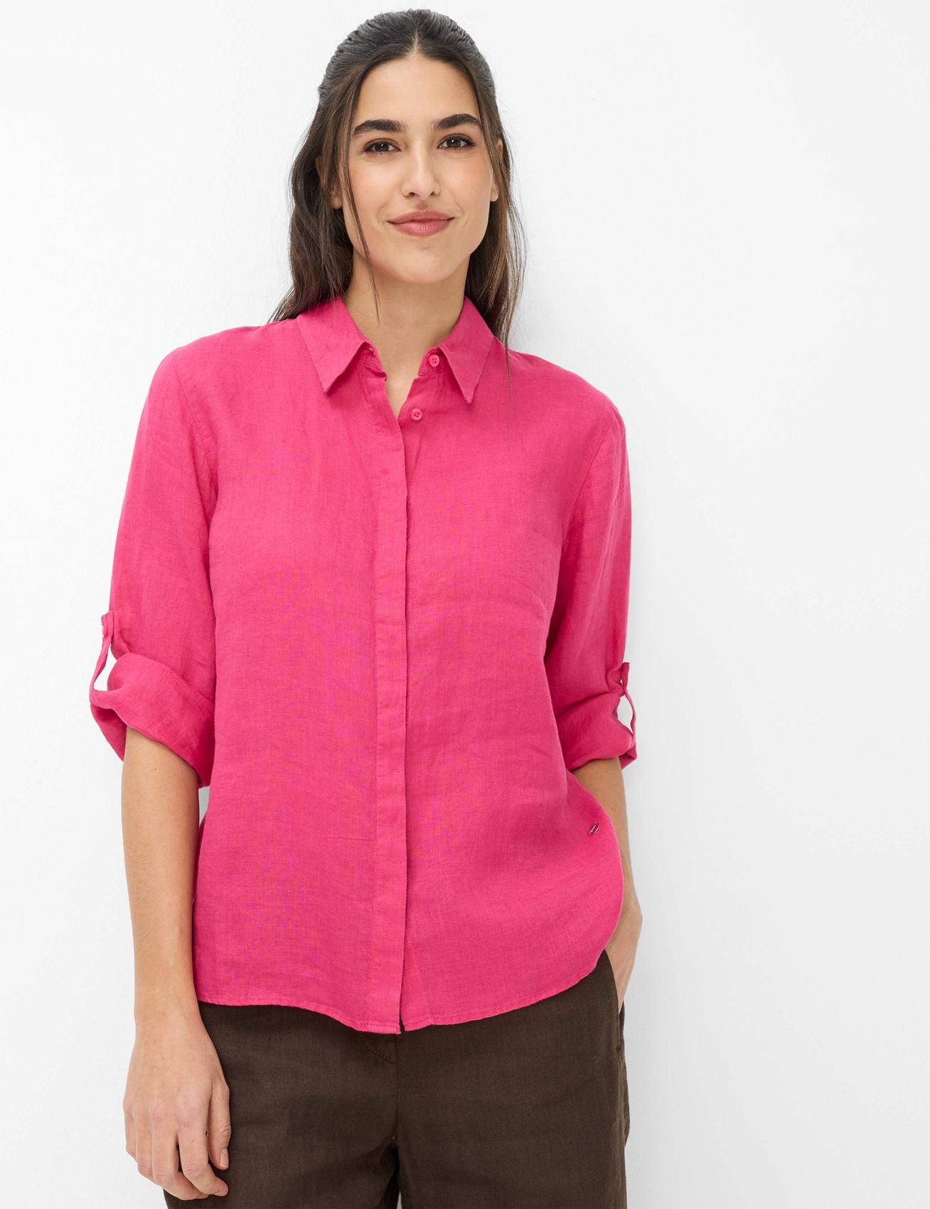 BRAX Damenbluse aus reinem Leinen "Style Vicki"