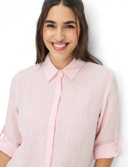 Damenbluse aus reinem Leinen"Style Vicki"