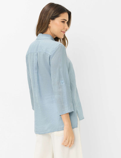 BRAX Damenbluse aus reinem Leinen "Style Vicki"