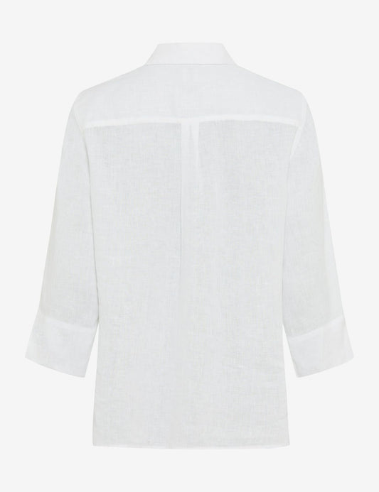 Damenbluse aus reinem Leinen"Style Vicki"