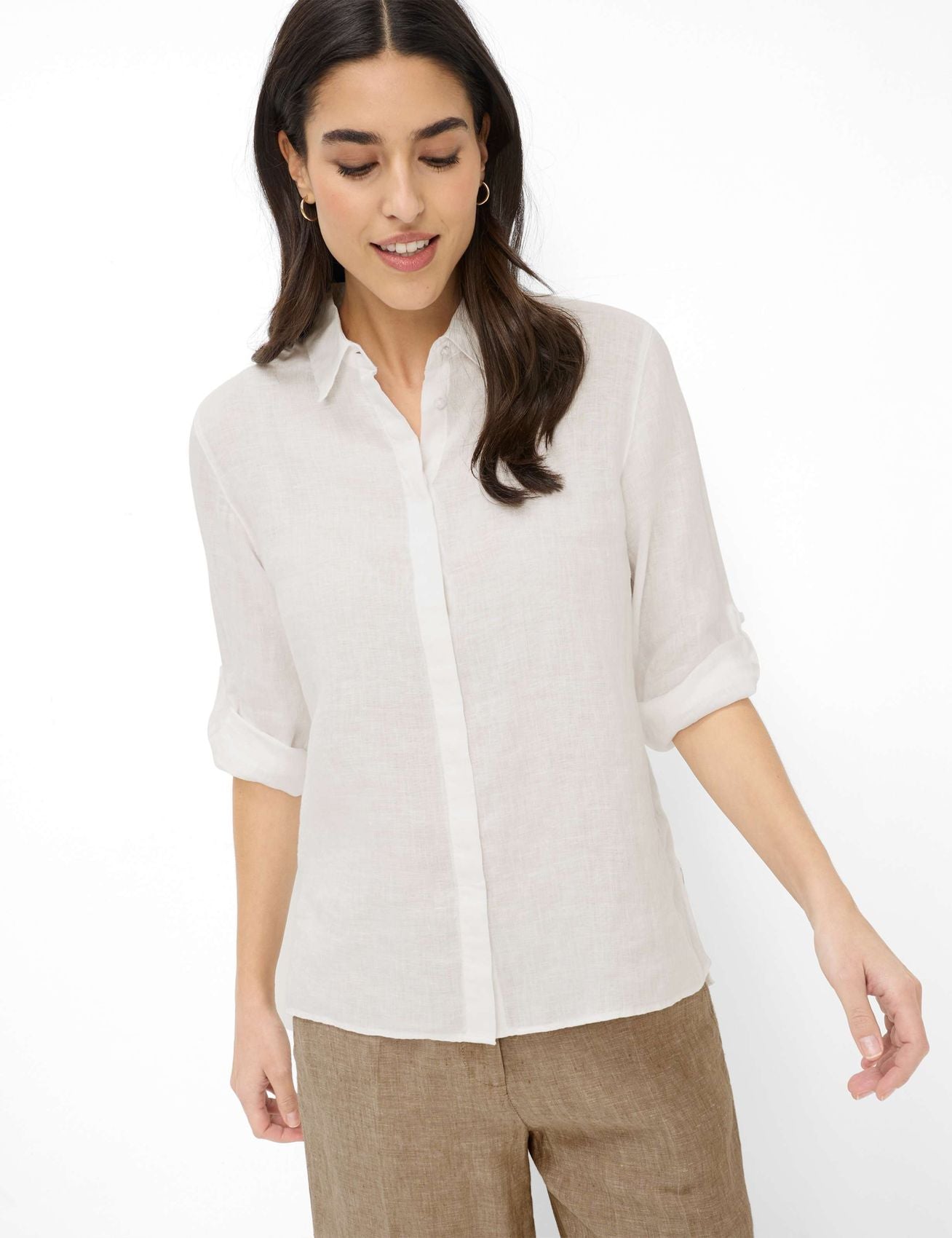 BRAX Damenbluse aus reinem Leinen"Style Vicki"