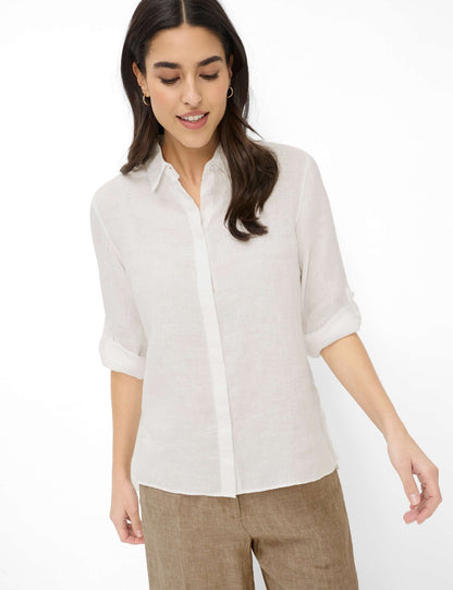 BRAX Damenbluse aus reinem Leinen"Style Vicki"