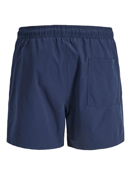 JACK & JONES Sportliche Badeshorts mit Kordelzug