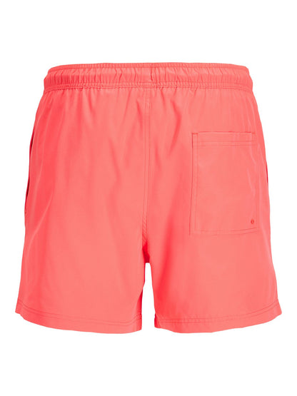 JACK & JONES Sportliche Badeshorts mit Kordelzug