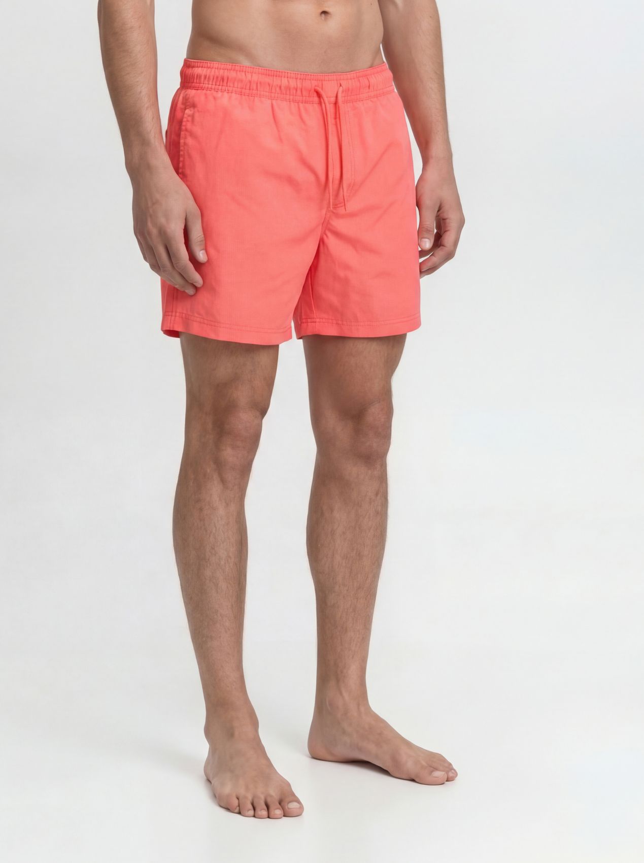 JACK & JONES Sportliche Badeshorts mit Kordelzug