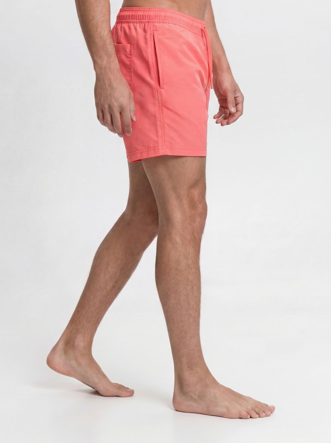JACK & JONES Sportliche Badeshorts mit Kordelzug
