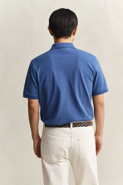 Kontrast Piqué Poloshirt im Regular Fit