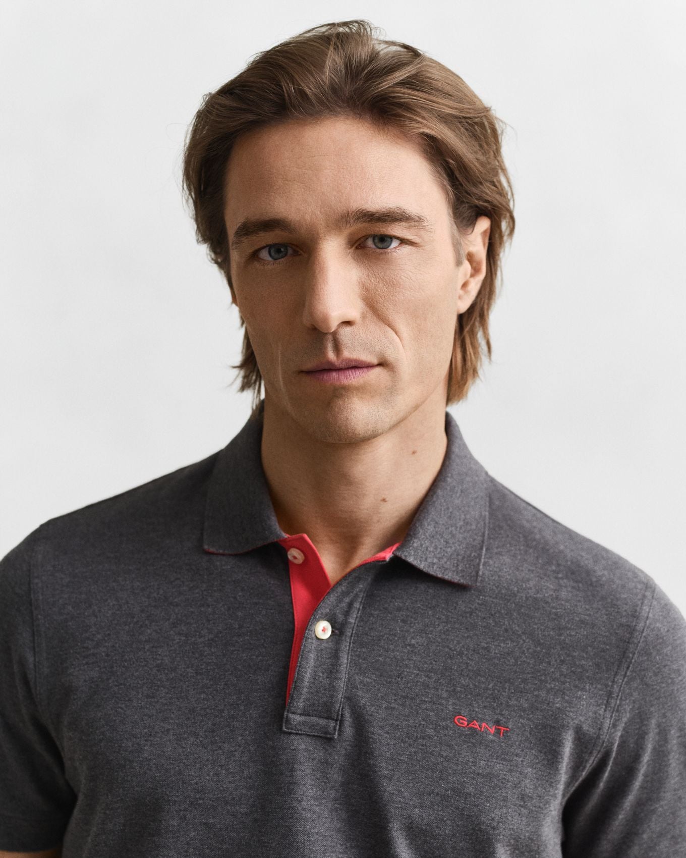 Kontrast Piqué Poloshirt im Regular Fit