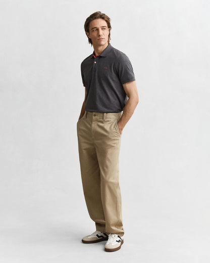 Kontrast Piqué Poloshirt im Regular Fit