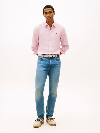 TOMMY HILFIGER PIGMENT DYED LI SOLID RF SHIRT