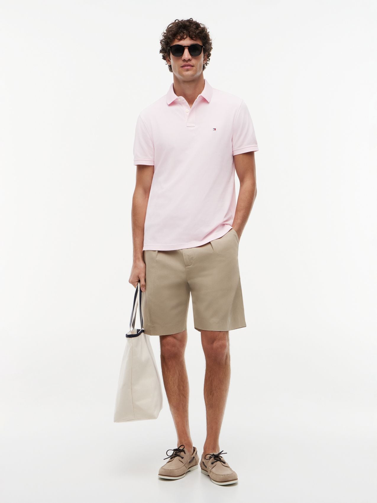 TOMMY HILFIGER 1985 Regular Fit Pique Polo Shirt
