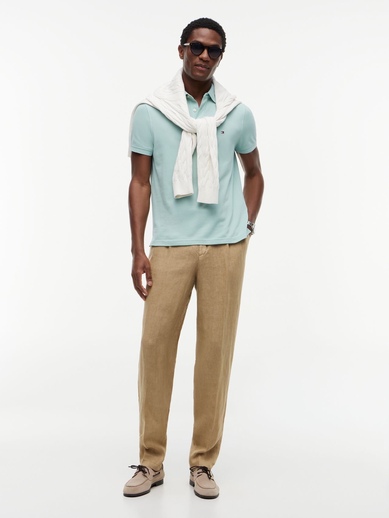 TOMMY HILFIGER 1985 Regular Fit Pique Polo Shirt