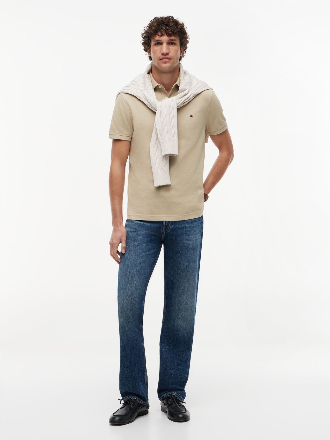 TOMMY HILFIGER 1985 Regular Fit Pique Polo Shirt