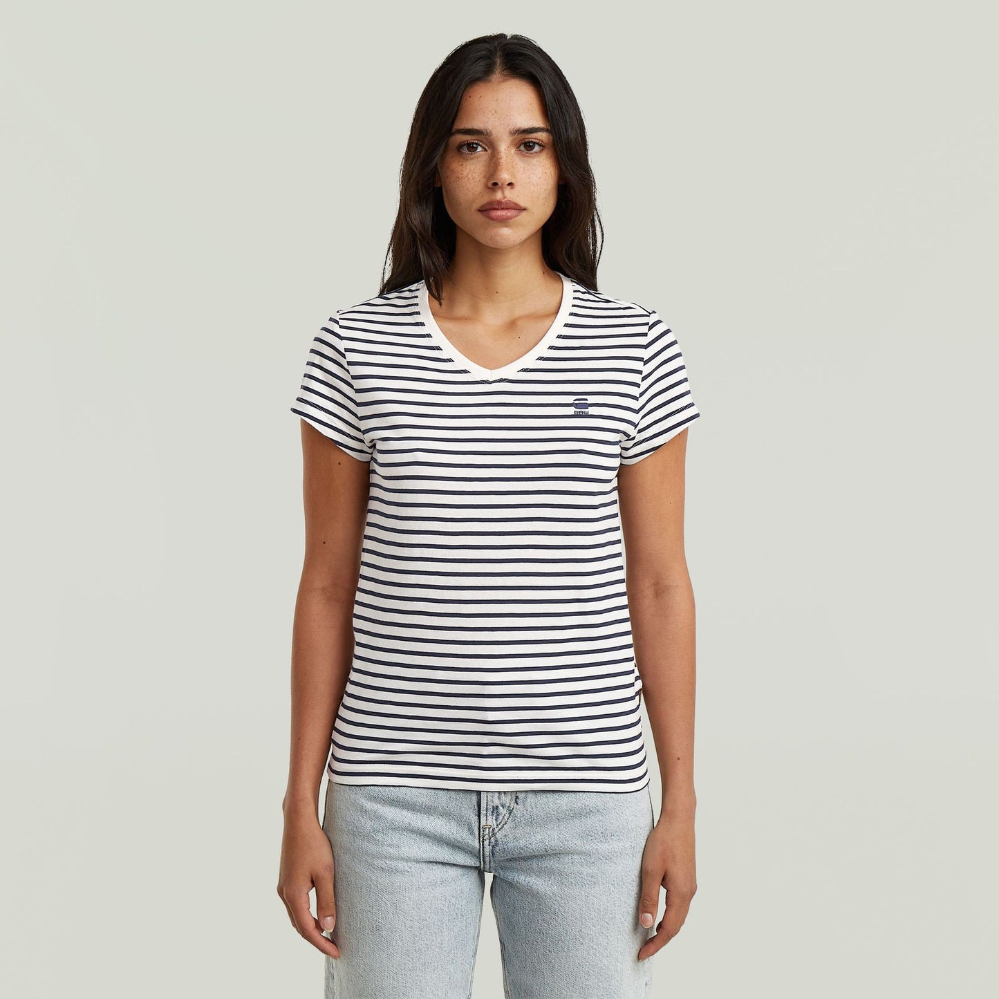 Stripe eyben slim v t 2.0 wmn