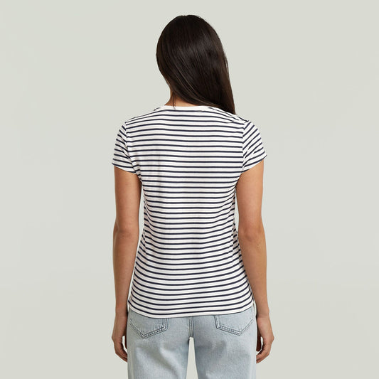 Stripe eyben slim v t 2.0 wmn