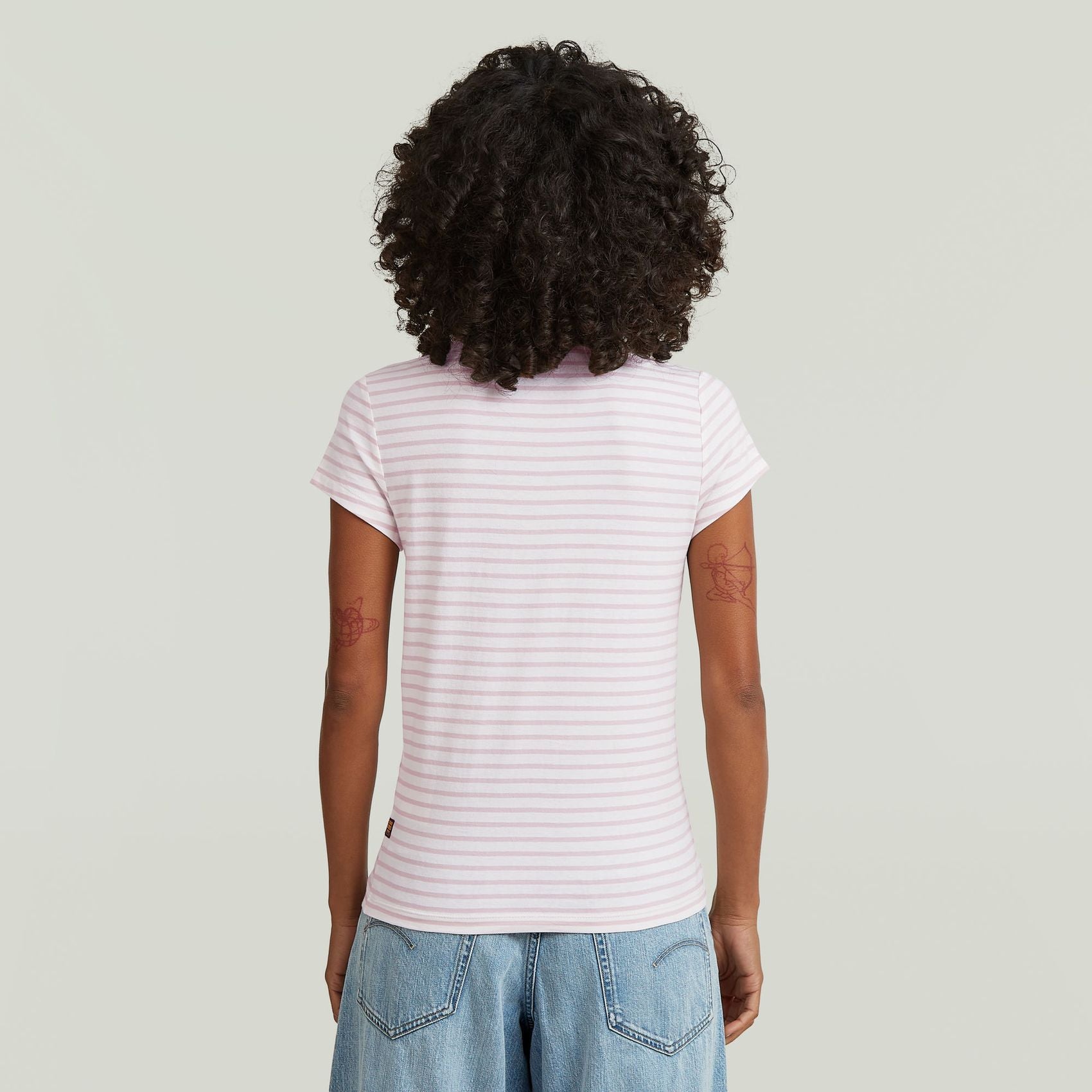 Stripe eyben slim v t 2.0 wmn