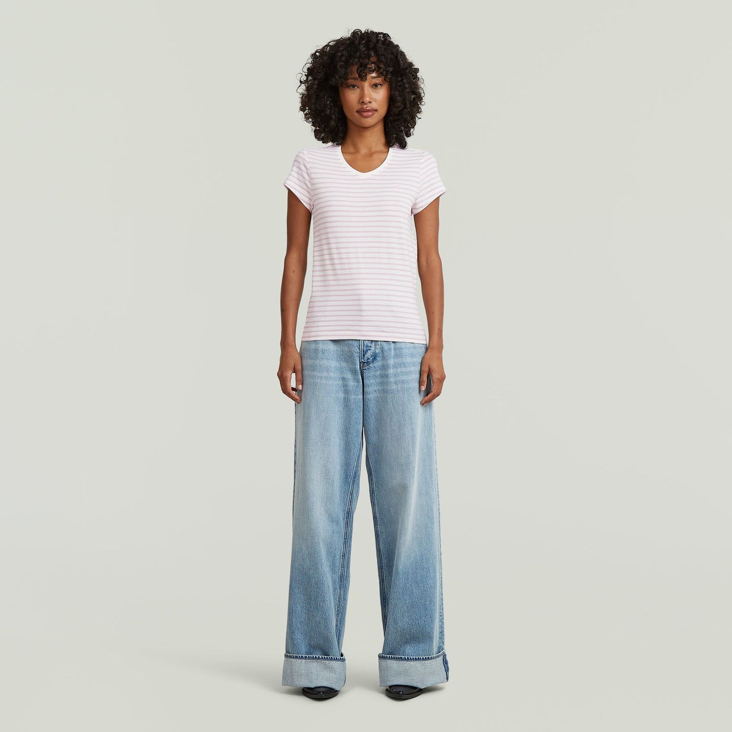 Stripe eyben slim v t 2.0 wmn