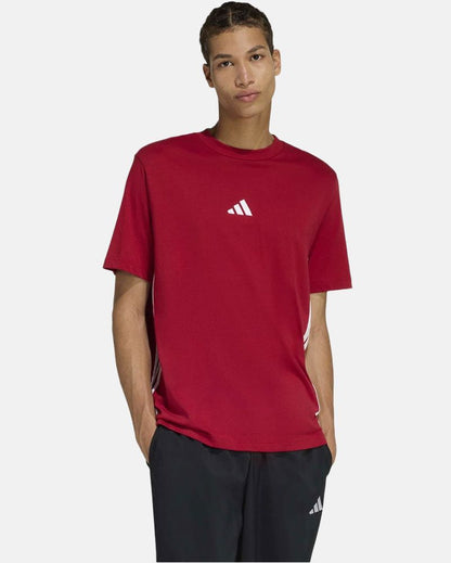 ADIDAS Essentials T-Shirt mit 3-Streifen Herren