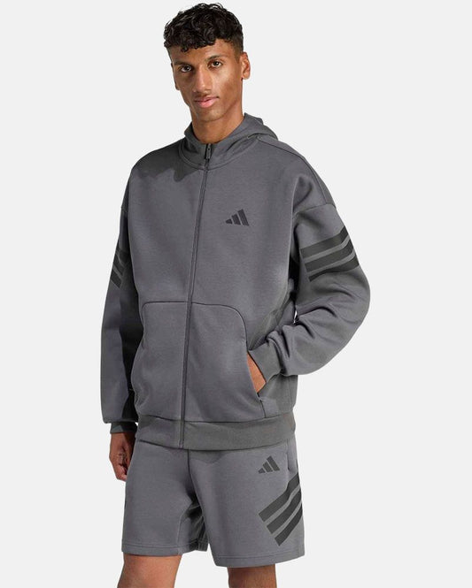 ADIDAS Kapuzensweatshirt mit 3-Streifen