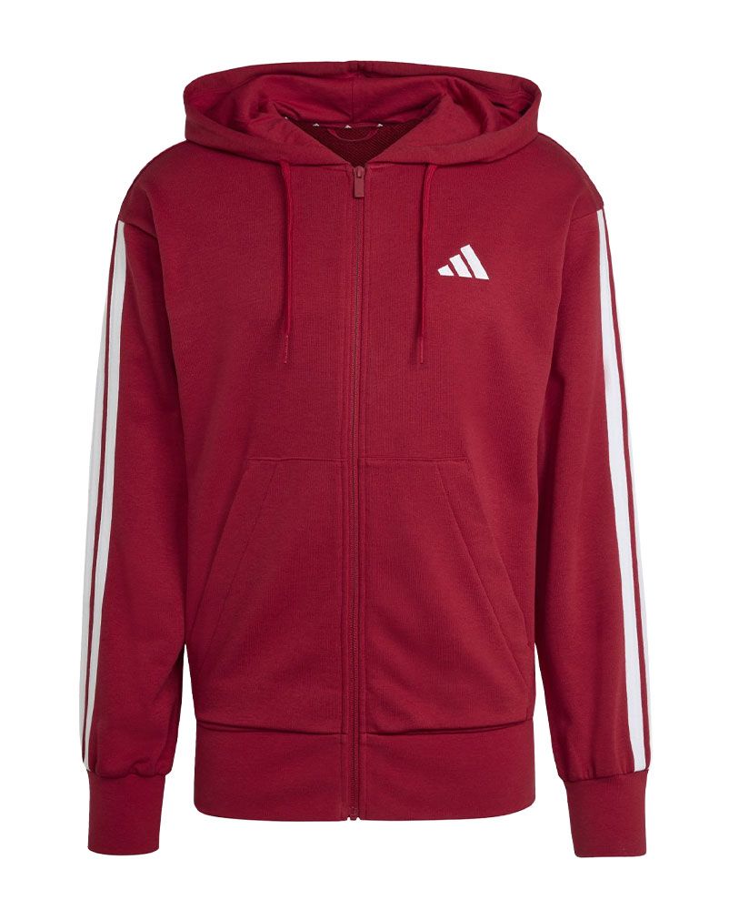 ADIDAS Kapuzenjacke mit 3-Streifen