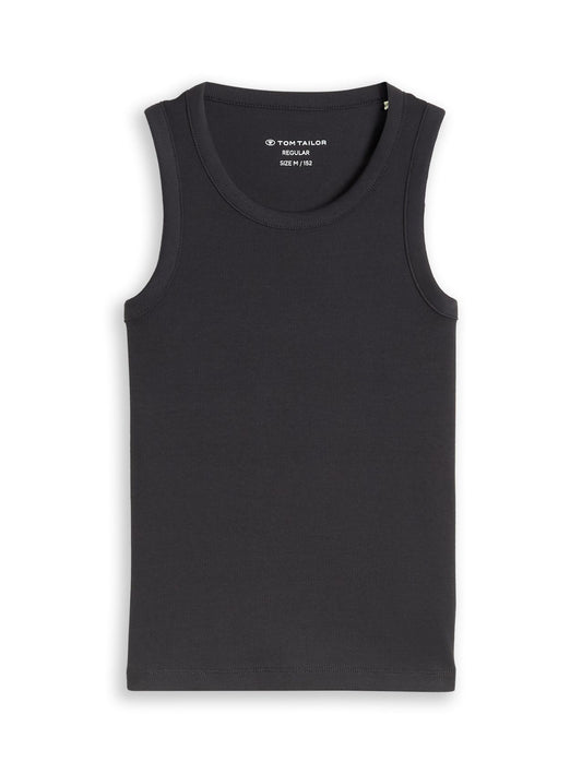 TOM TAILOR Basic Ripp Top